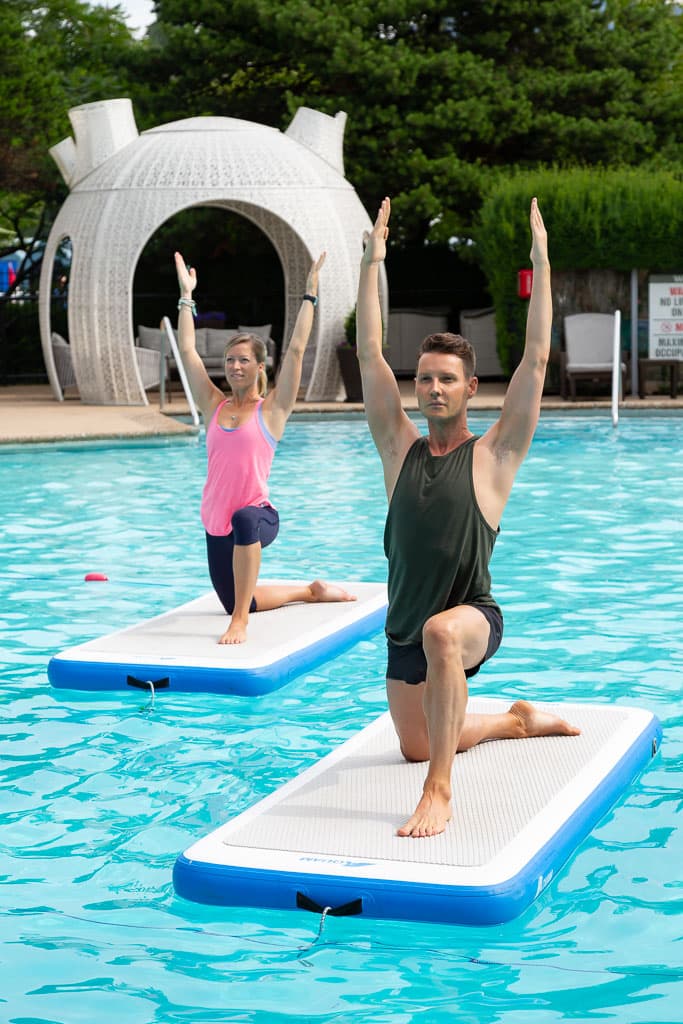Just Add Water Yoga | Outdoor Liquid Yoga Class | Westin Bayshore