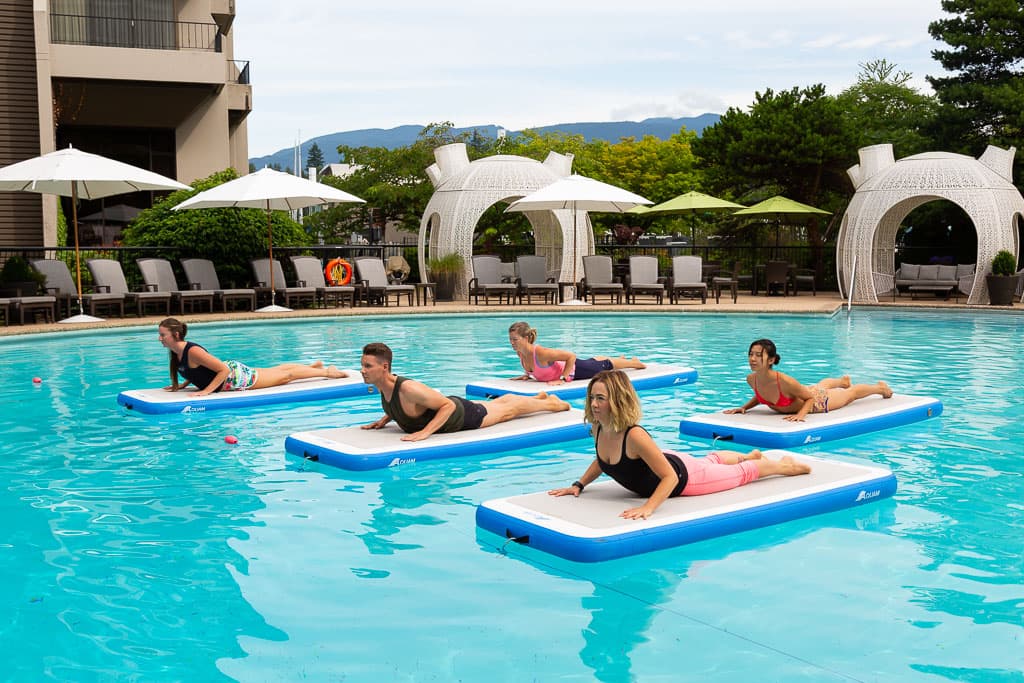 Just Add Water Yoga | Liquid Yoga | Outdoor Yoga | Westin Bayshore