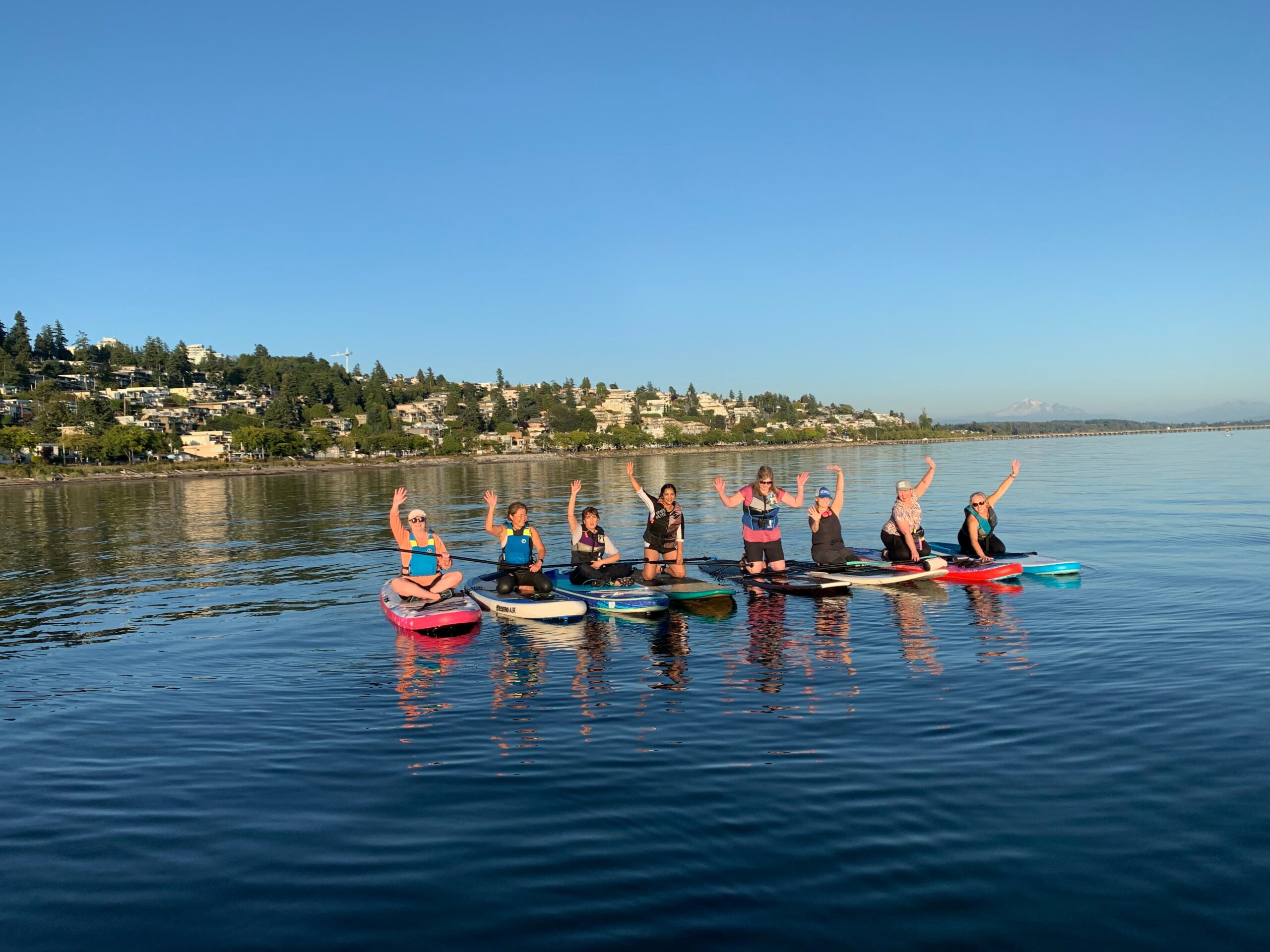 Team building options from Just Add Water Yoga and Stand Up Paddle Vancouver