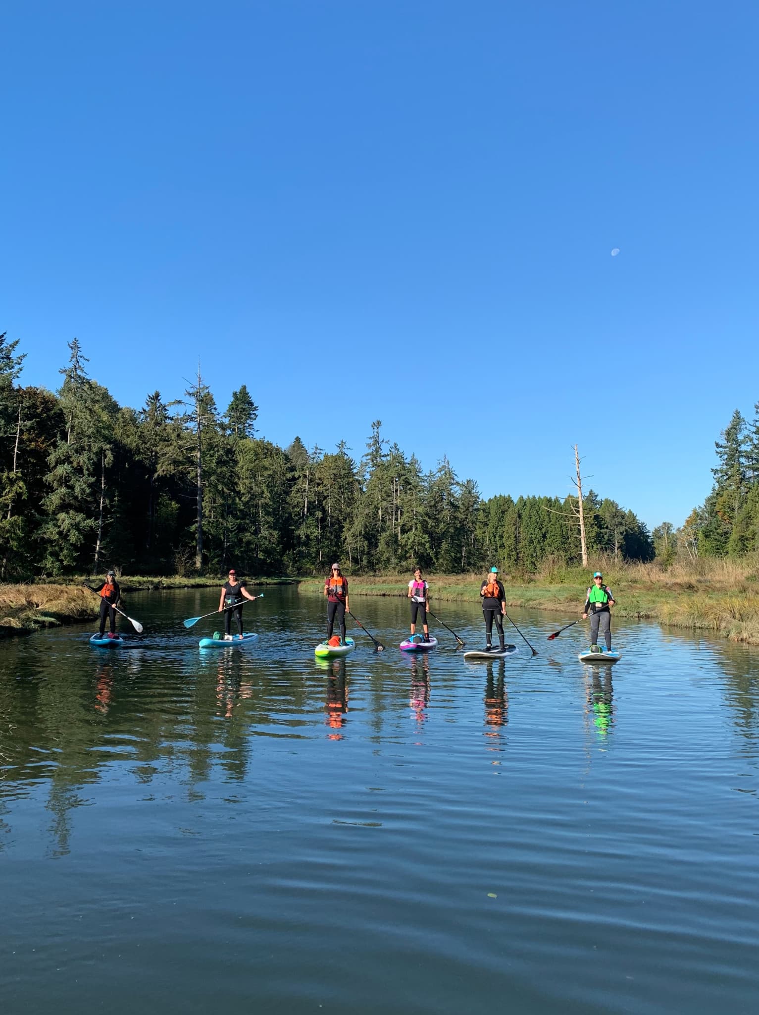 Stand Up Paddle Vancouver specialty program Little Campbell River tour